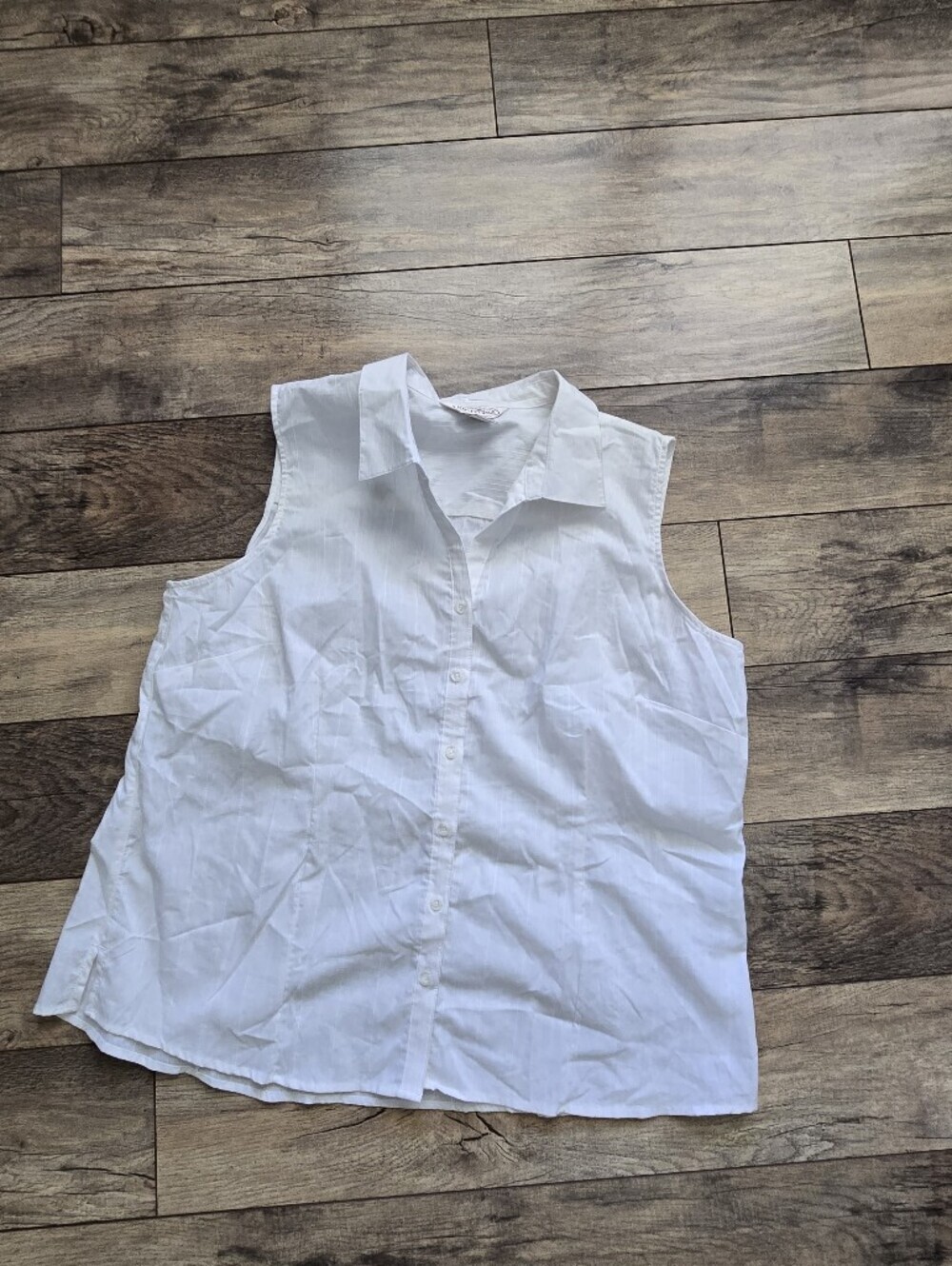 Northern Reflections White Sleeveless Womens Xl Top